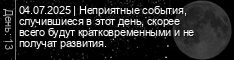 Совет по луне на Сегодня